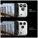 SPIGEN OPTIK PRO XL GLAS.TR EZ FIT kamera védő iPhone 17 Pro készülékhez ezüst