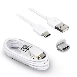   EP-DN930CWE Samsung USB-C adatkábel 3A 1.2m fehér - csomagolás nélküli gyári