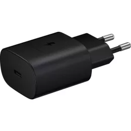 Gyári Samsung adapter a kiválasztott telefonhoz fekete 25w
