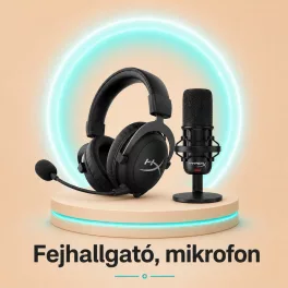 Fejhallgató, mikrofon