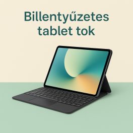 Billentyűzetes tablet tok