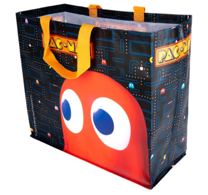 KONIX - PAC-MAN Bevásárló táska, Mintás